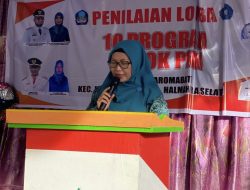 Mardiana Bopeng Hadiri Penilaian Lomba 10 Program PKK Desa Laromabati