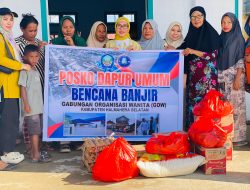 GOW Halsel Salurkan Bantuan untuk Korban Banjir