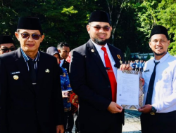 178 PNS di Halsel Resmi Terima SK Kepegawaian, Ini Pesan Bupati Halsel Bassam Kasuba