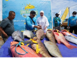 PT Harita Group Gelar Obi Fishing Turnament Usung Tema: Mari Jaga Torang Pe Laut