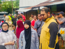 Gerak Cepat, Bupati Halsel Bersama Ketua TP-PKK dan GOW Tinjau Sejumlah Lokasi Terdapak Banjir