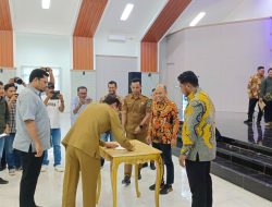 Hadir di Pelantikan HIPMI, Wakil Bupati Halsel Tekankan Pentingnya Kolaborasi untuk Bangun Daerah