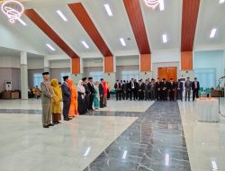 5 Pimpinan OPD di Lingkup Pemda Halsel Resmi Dilantik Bupati, Hasan Ali Bassam Kasuba