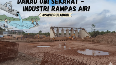 Danau di Pulau Obi Jadi Sasaran Kejahatan Harita Group