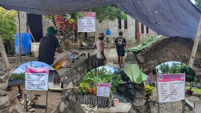 Pekerjaan 4 Proyek Infrastruktur Desa Lola Jadi Bukti Nyata Kinerja Kades, Irwan Adjam