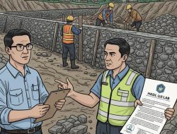 Pembangunan Talud Penahan Ombak Desa Maidi Rp8,8 Miliar Disorot, Material Diduga Tidak Sesuai Spesifikasi Uji Lab